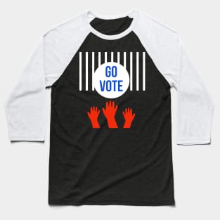 Go Vote Baseball T-Shirt